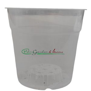 Vaso de plástico transparente